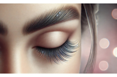 Gesundheit von Wimpern und Augenbrauen